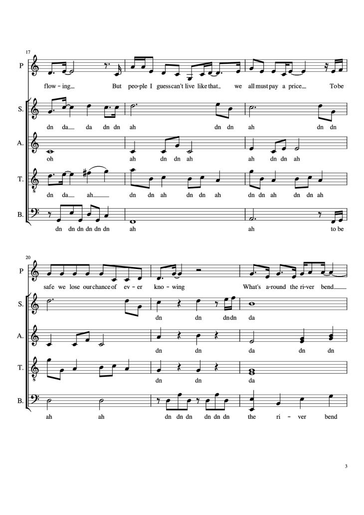 Page 3 of the piano sheet music PDF Piano – Animazement Piano by Arr. Ben Jaeger