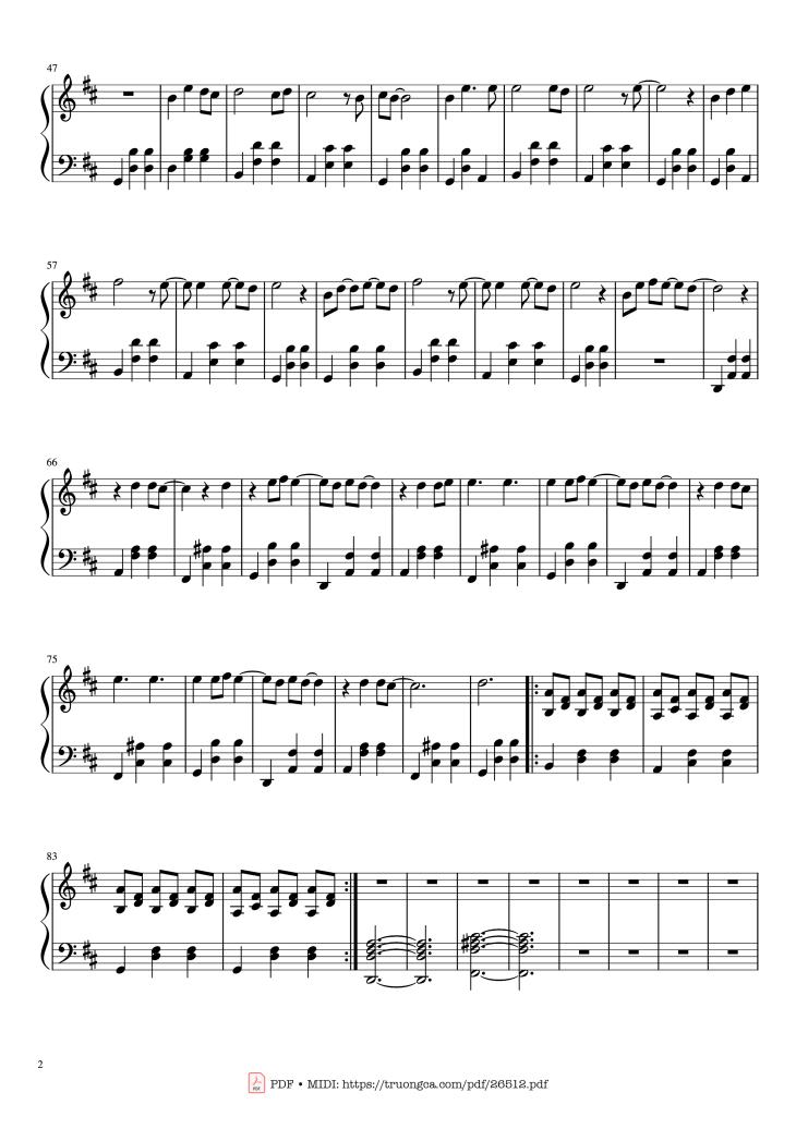 Je te laisserai des mots En dessous de ta porte, Trang 2