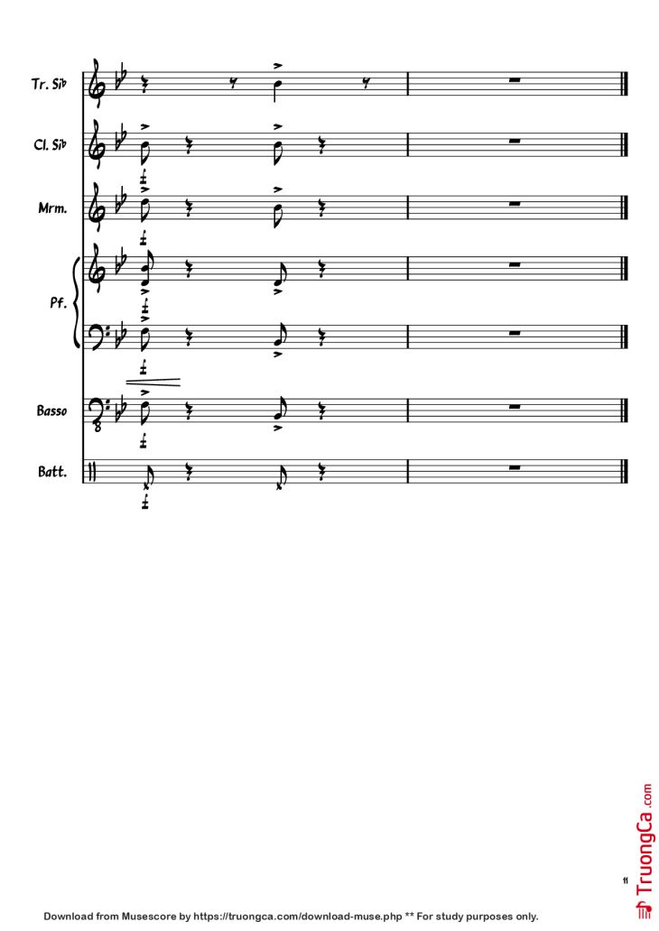 Page 11 of the piano sheet music PDF Piano Guitar Tab – Papaveri e Papere Piano by Musica e testo di Mario Panzeri, Nino Rastelli e Vittorio Mascheroni