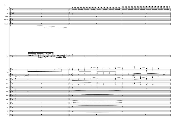 Page 4 of the piano sheet music PDF – Forrest Gump Piano by A. Silvestri