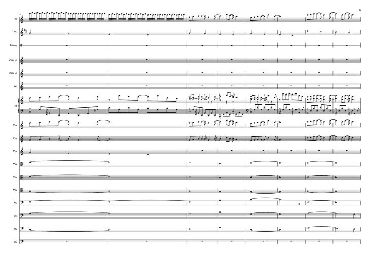 Page 5 of the piano sheet music PDF – Forrest Gump Piano by A. Silvestri