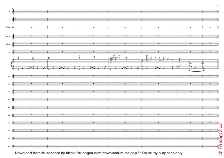 Page 7 of the piano sheet music PDF – Forrest Gump Piano by A. Silvestri
