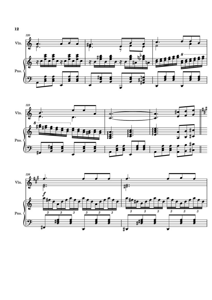 Page 12 of the piano sheet music PDF Piano – TUOI DA BUON - covered Piano by Bach N Tran