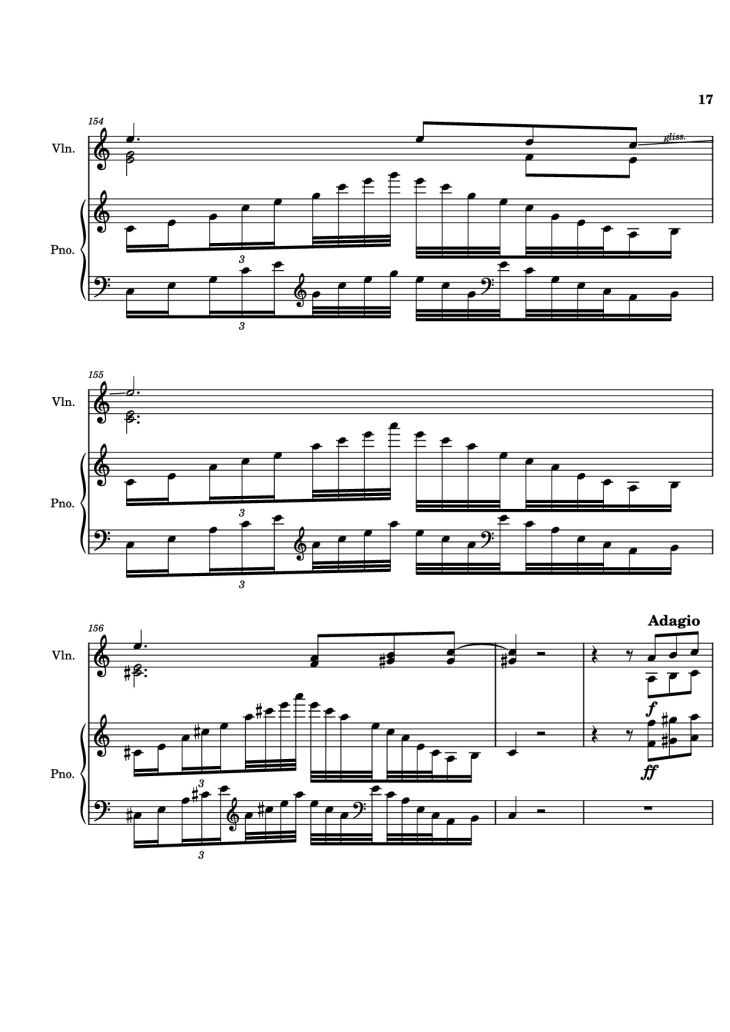 Page 17 of the piano sheet music PDF Piano – TUOI DA BUON - covered Piano by Bach N Tran