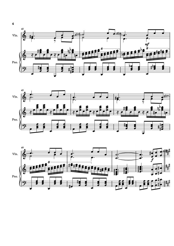 Page 4 of the piano sheet music PDF Piano – TUOI DA BUON - covered Piano by Bach N Tran