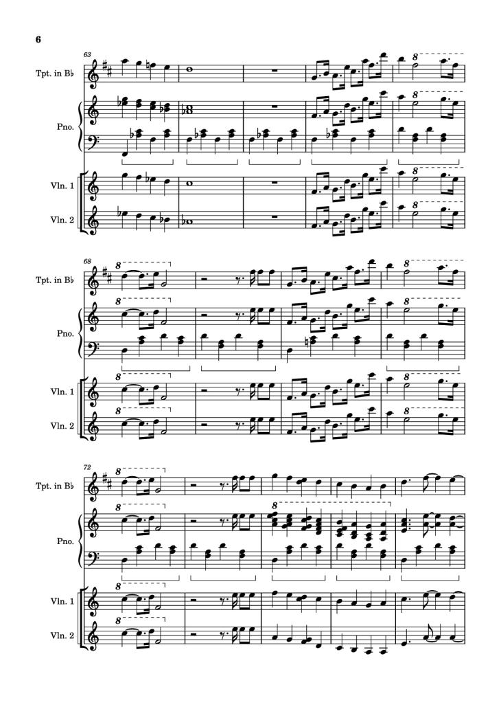 Page 6 of the piano sheet music PDF Piano – Mice On Venus Piano by Undefined