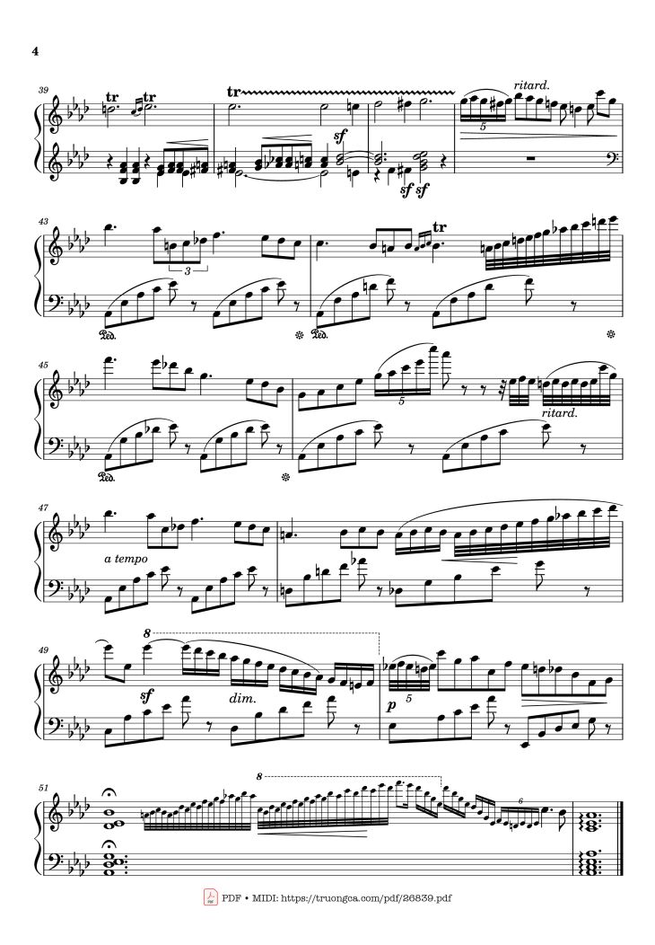 Page 4 of the piano sheet music PDF Piano – Étude en Douze Exercices Piano by Franz Liszt