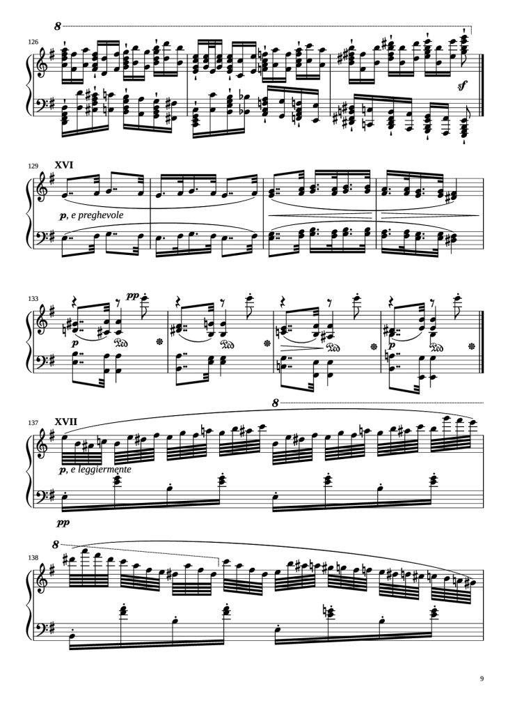 Page 9 of the piano sheet music PDF Piano – Étude in E Minor Piano by Charles-Valentin Alkan