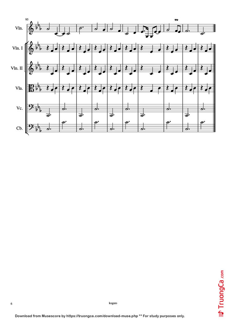 Page 6 of the piano sheet music PDF – Yumeji