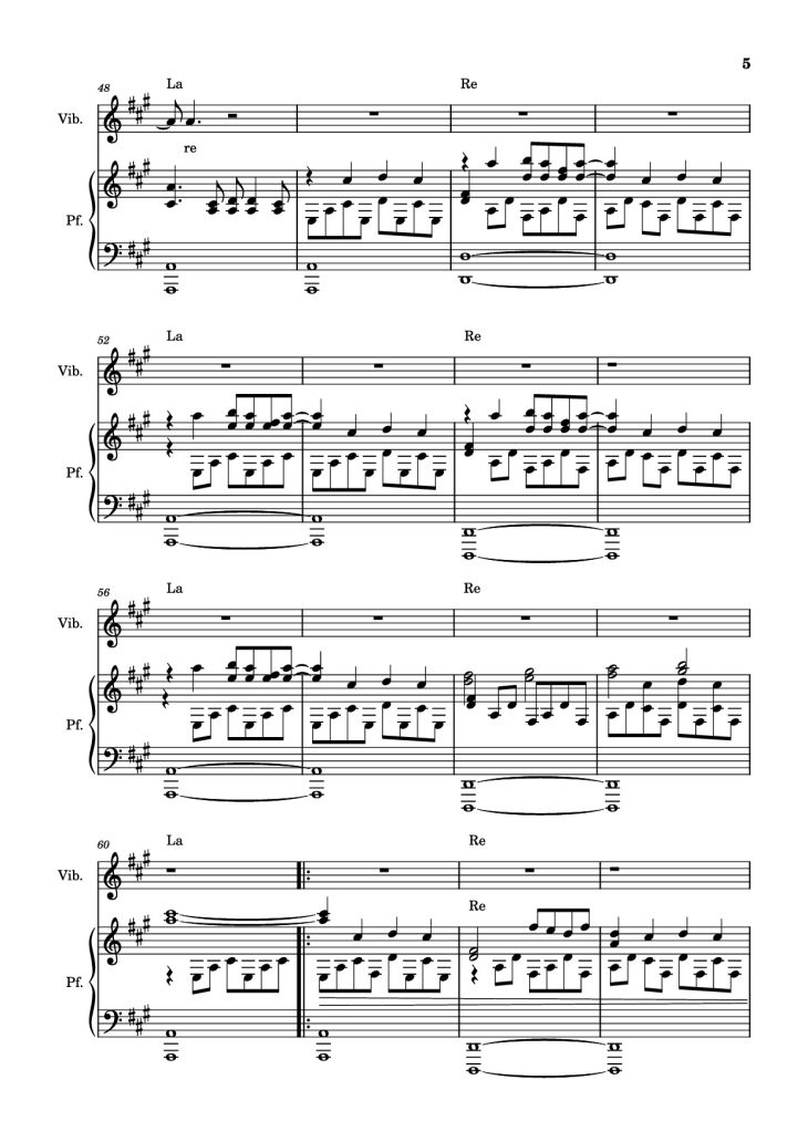 Page 5 of the piano sheet music PDF Piano – Generale Piano by Compositore / arrangiatore