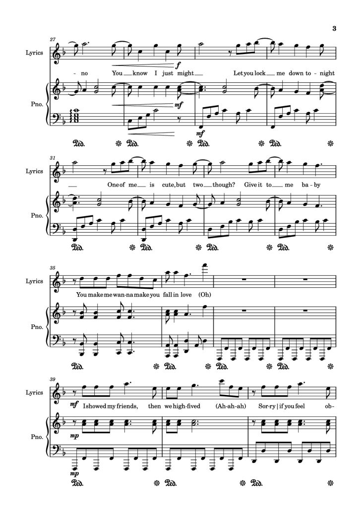Page 3 of the piano sheet music PDF Piano – Juno Piano by Always_piano