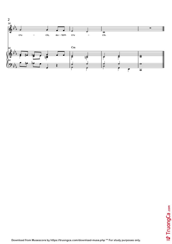 Page 2 of the piano sheet music PDF Piano – RISTUS FACTUS EST Piano by Vicente GÓMEZ-ZARZUELA
