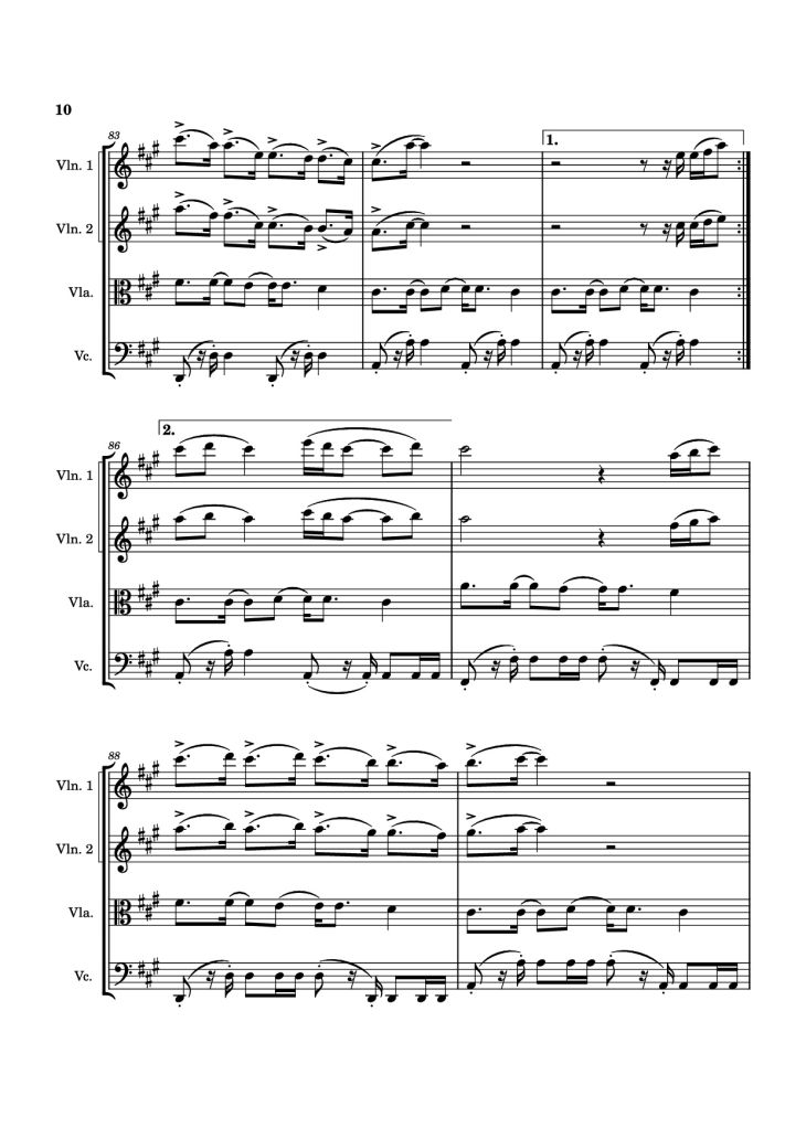 Page 10 of the piano sheet music PDF – What About Us Violin by Pink