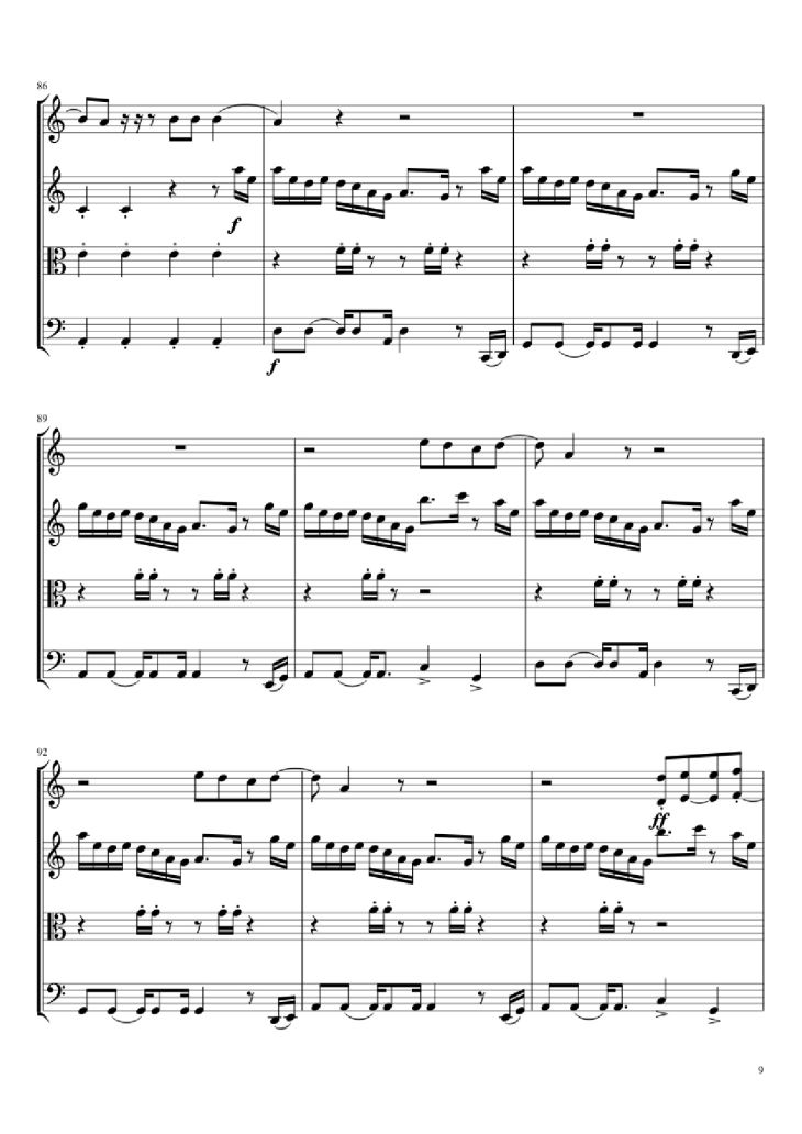Page 9 of the piano sheet music PDF – Adventure of a Lifetime Violin by Comp. Coldplay