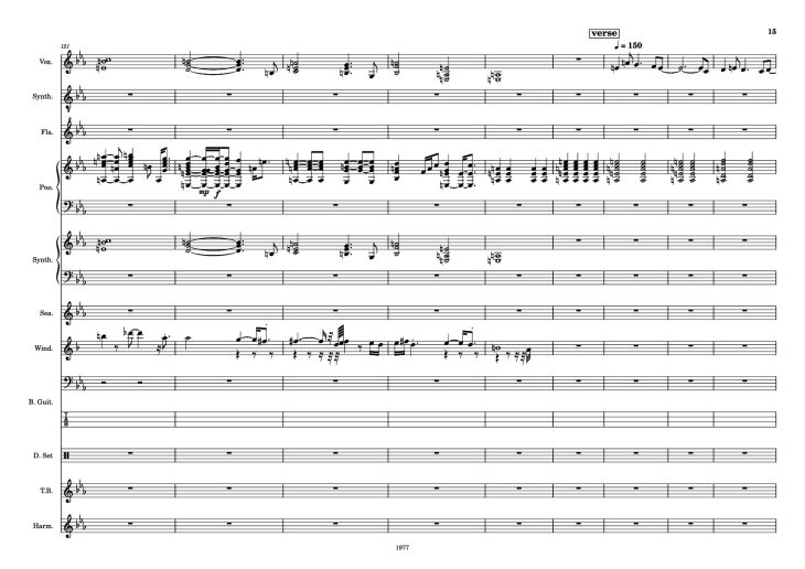 Page 15 of the piano sheet music PDF – Fool