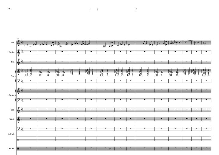 Page 16 of the piano sheet music PDF – Fool