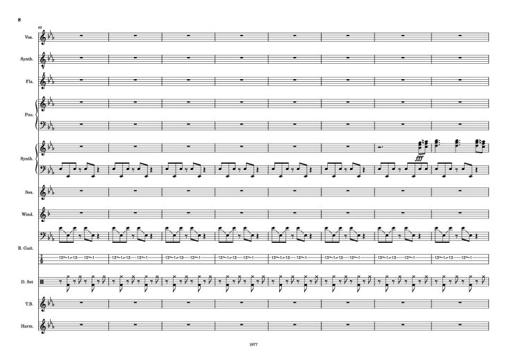 Page 8 of the piano sheet music PDF – Fool