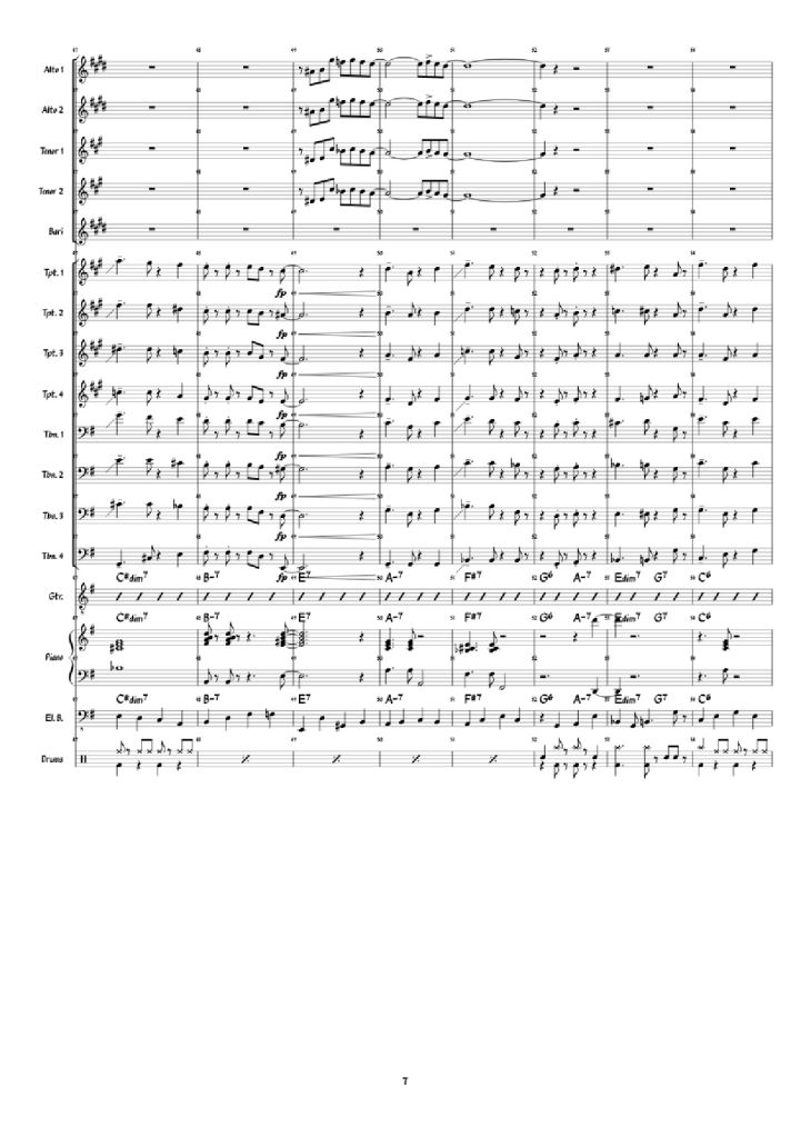 Page 7 of the piano sheet music PDF Piano – Super Mario 3D World: Credits Roll Piano by Arranged by: Jimmy Dunning