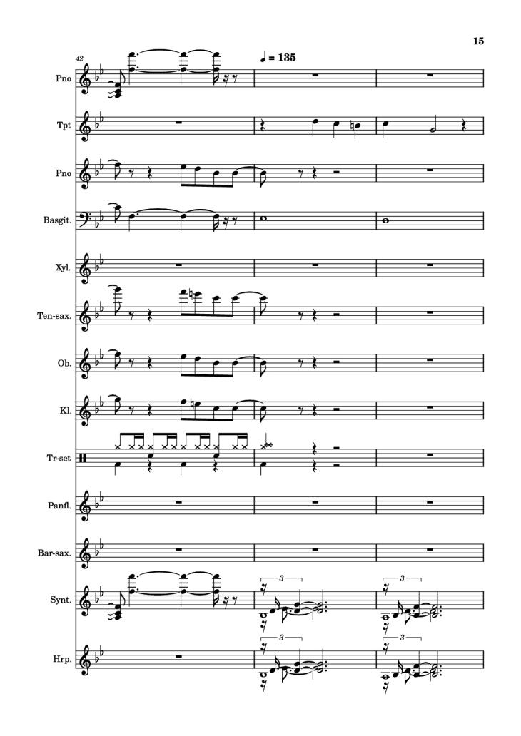 Page 15 of the piano sheet music PDF Piano – After Today, A goofy movie by Powerline