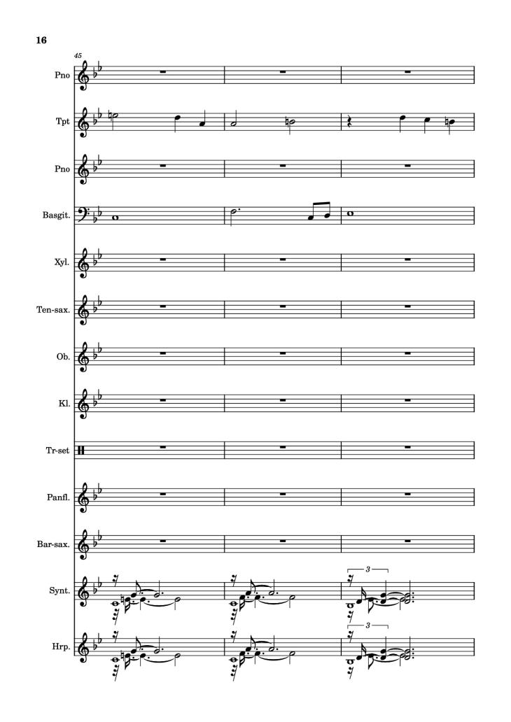 Page 16 of the piano sheet music PDF Piano – After Today, A goofy movie by Powerline