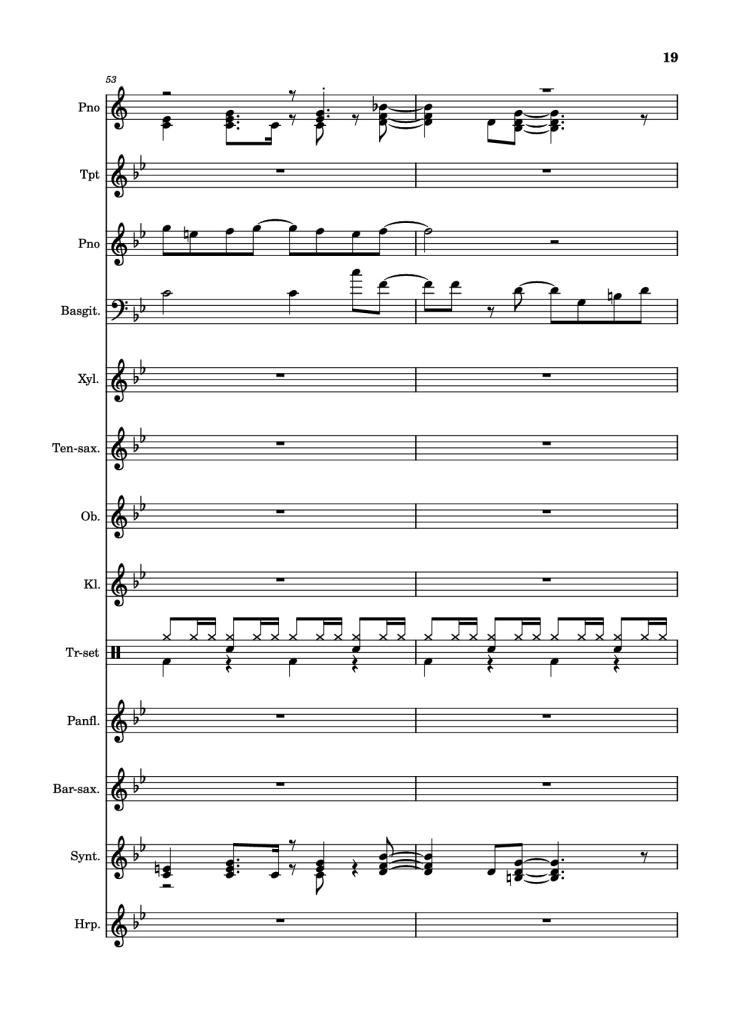 Page 19 of the piano sheet music PDF Piano – After Today, A goofy movie by Powerline
