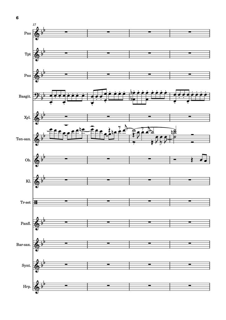 Page 6 of the piano sheet music PDF Piano – After Today, A goofy movie by Powerline