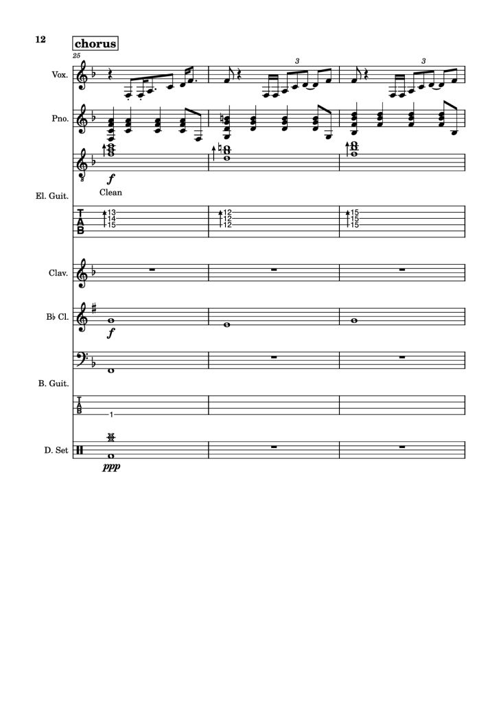 Page 12 of the piano sheet music PDF – Another Man