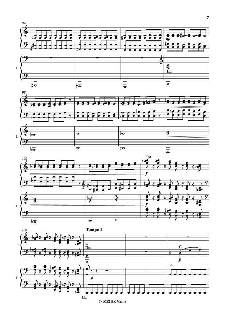 Page 8 of the piano sheet music PDF Piano – Zenith Piano by Ryan Zhu