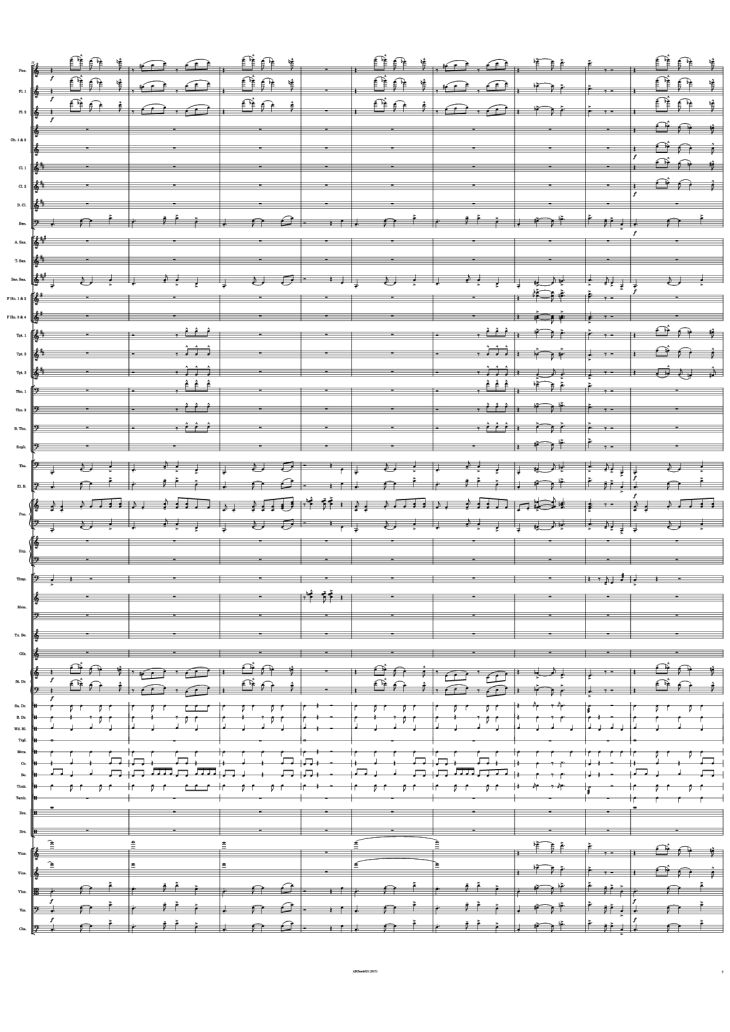 Page 3 of the piano sheet music PDF – Super Mario Bros. Theme Piano by Music originally by: Nintendo