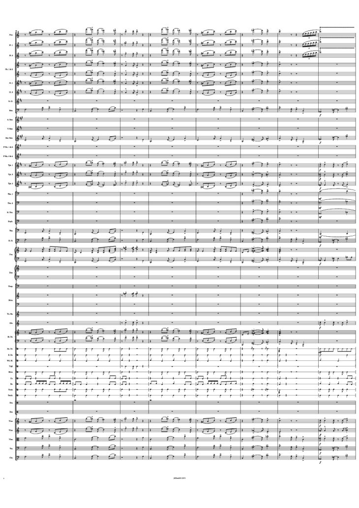 Page 4 of the piano sheet music PDF – Super Mario Bros. Theme Piano by Music originally by: Nintendo