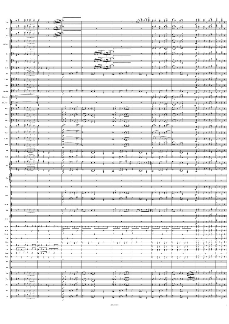 Page 7 of the piano sheet music PDF – Super Mario Bros. Theme Piano by Music originally by: Nintendo