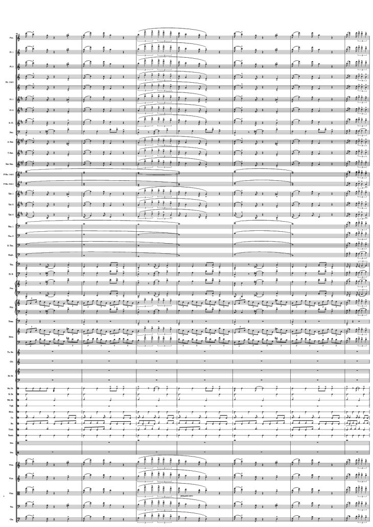 Page 8 of the piano sheet music PDF – Super Mario Bros. Theme Piano by Music originally by: Nintendo