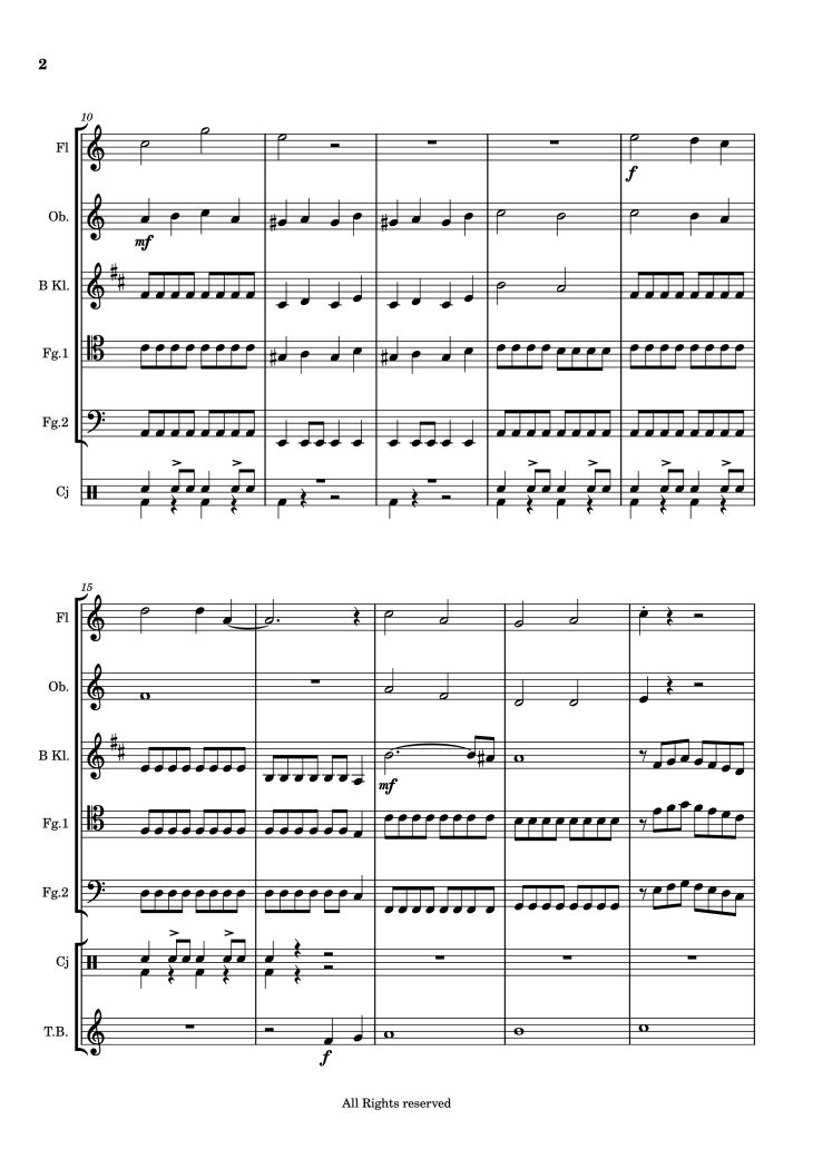 Page 2 of the piano sheet music PDF – When I get older Violin by John Lennon
