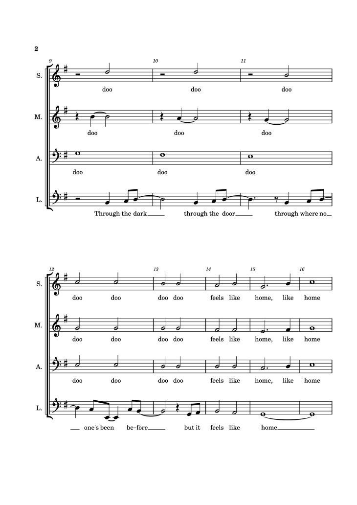 Page 2 of the piano sheet music PDF Piano – A Million Dreams Piano by EaTeN4l1v3