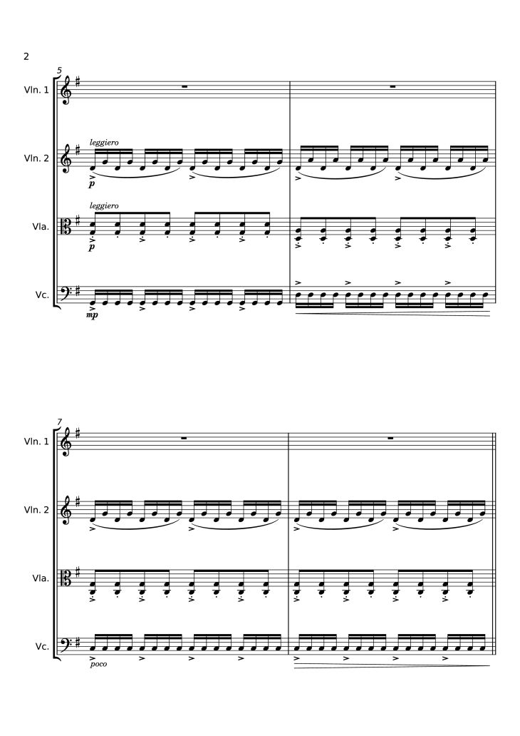 Page 2 of the piano sheet music PDF – Dancing On My Own Violin by Svetakorol777