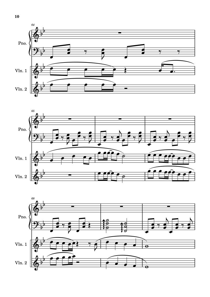 Page 10 of the piano sheet music PDF Piano – Carry You Home Piano by Arranged by Madeline Stratford