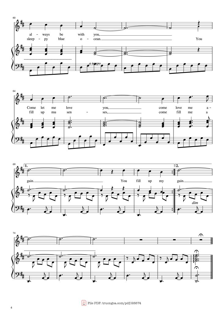 Page 4 of the piano sheet music PDF Piano – score-cdc1236efb01c417b9411daee2e0ff99 Piano by Undefined