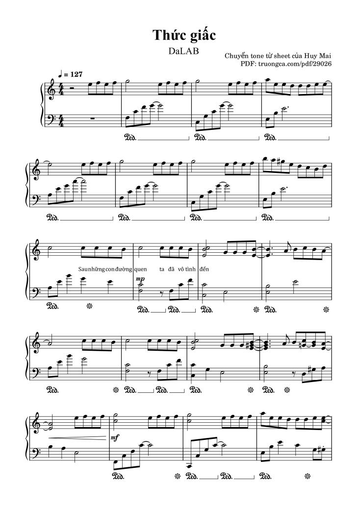 Sau những con đường quen, Trang 1