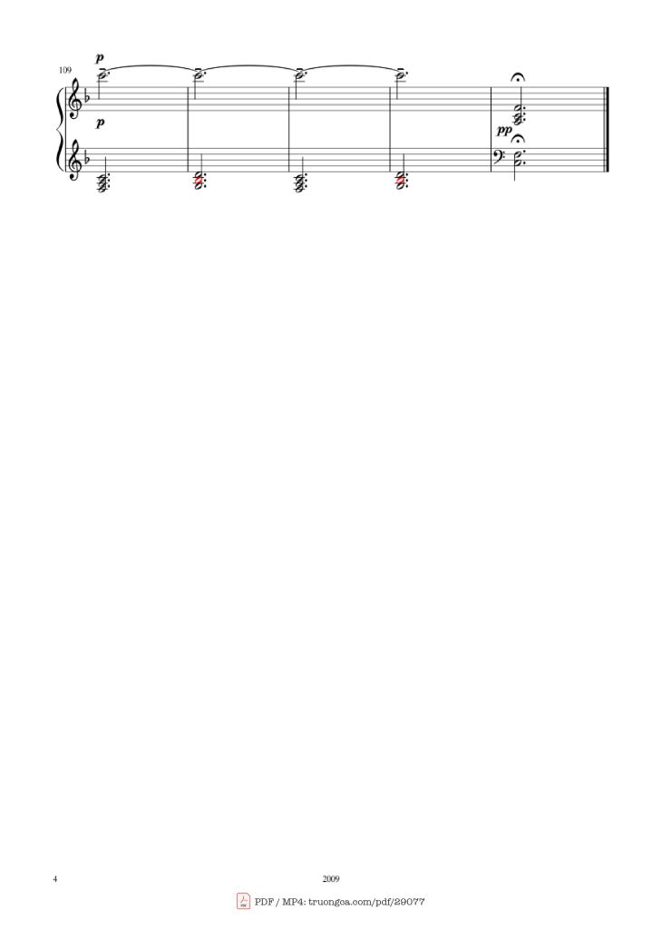 Page 4 of the piano sheet music PDF Piano – Up With Titles - Main Theme - Disney Pixar