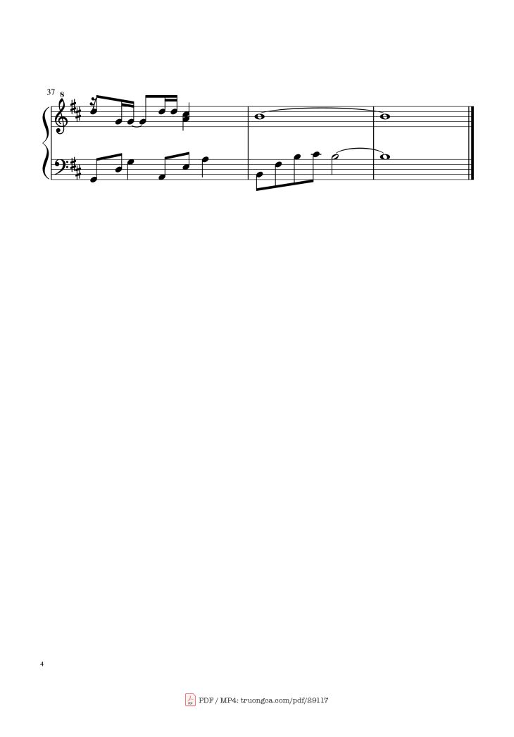 Page 4 of the piano sheet music PDF – Xin Đừng Lặng Im by Soobin Hoàng Sơn