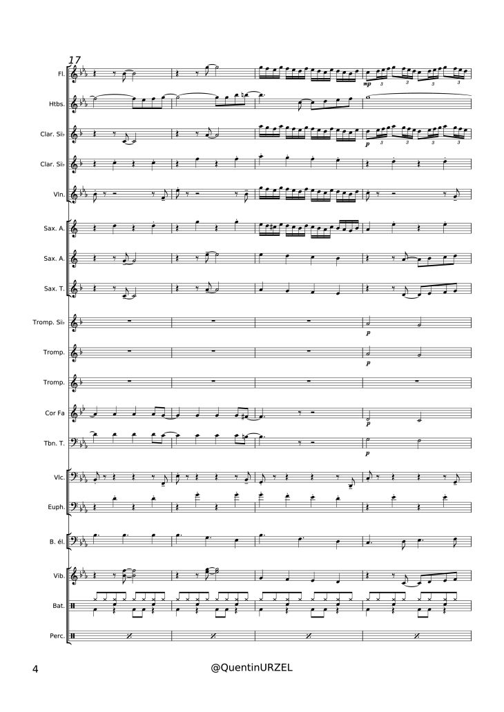 Page 4 of the piano sheet music PDF – Pegasus Fantasy Piano by Voroncova-Ksenija