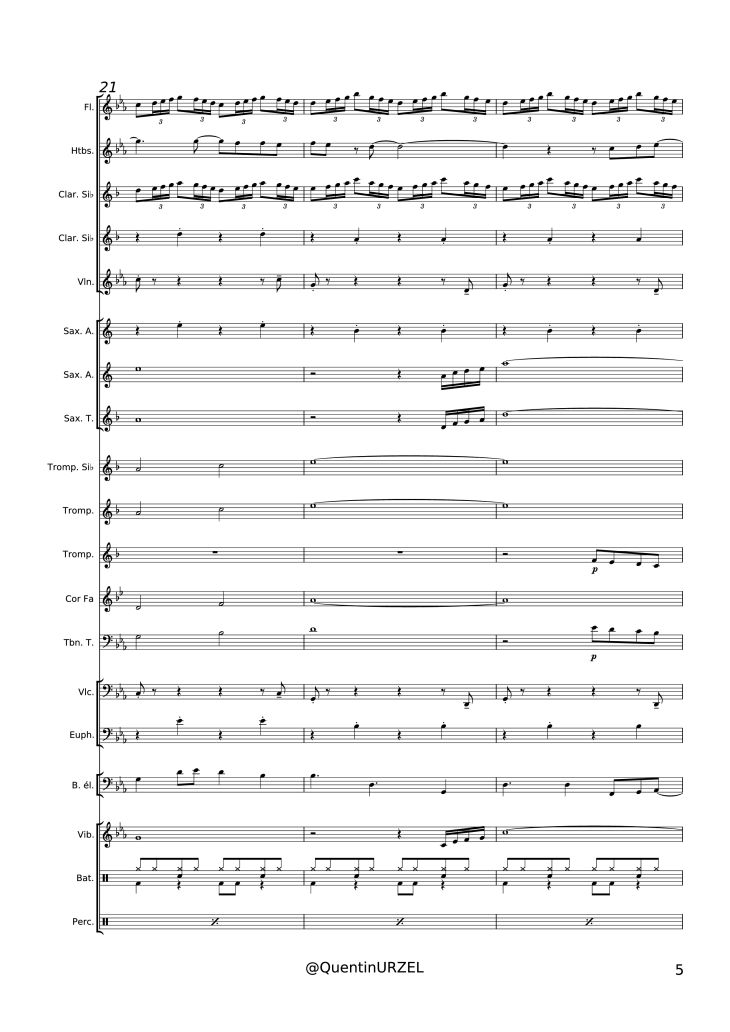 Page 5 of the piano sheet music PDF – Pegasus Fantasy Piano by Voroncova-Ksenija