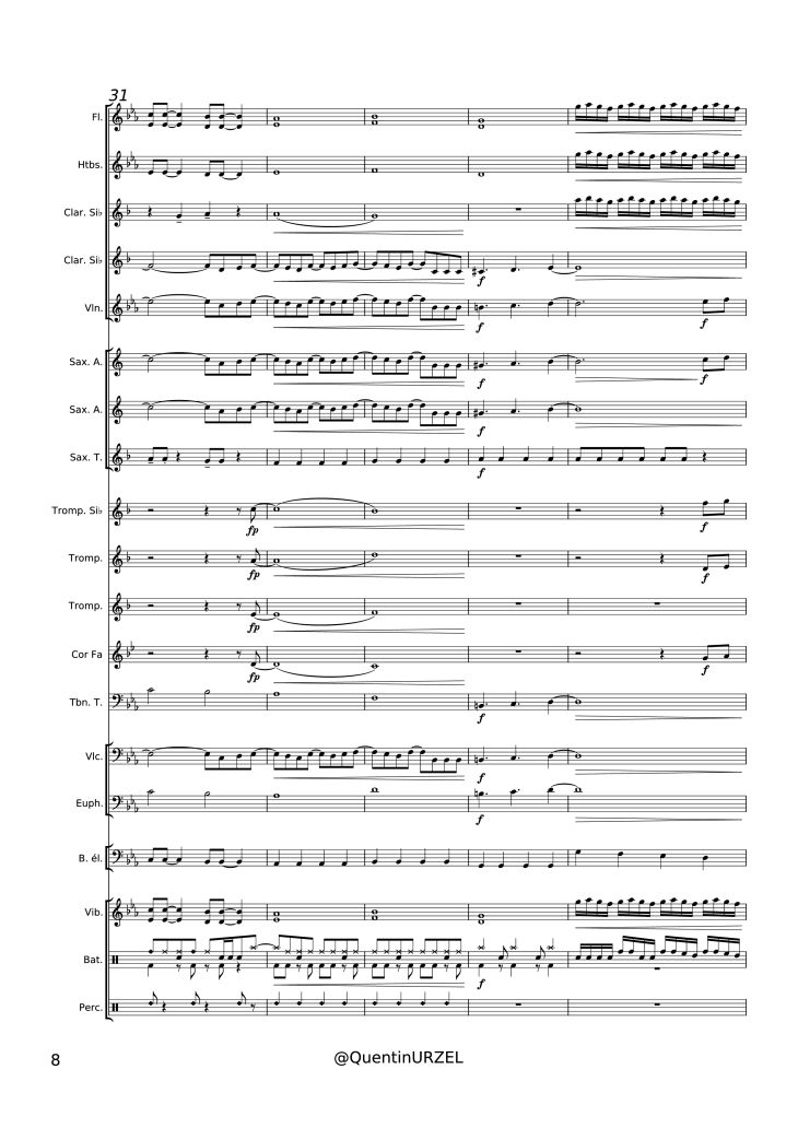 Page 8 of the piano sheet music PDF – Pegasus Fantasy Piano by Voroncova-Ksenija