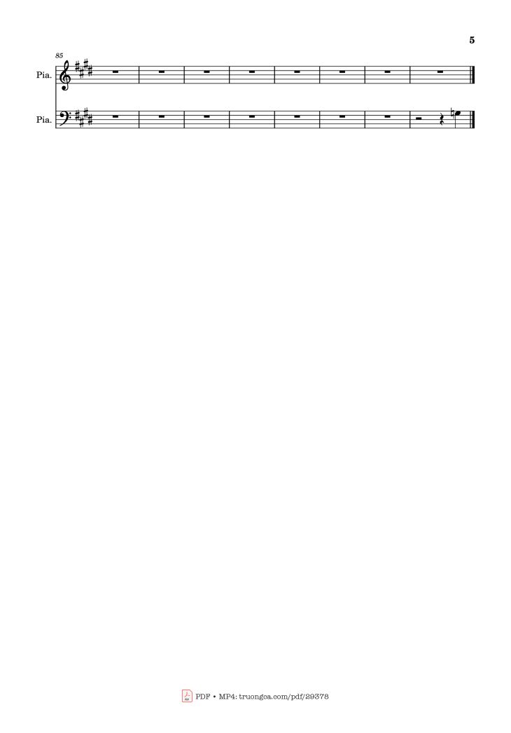 Page 5 of the piano sheet music PDF Piano – Geometry Dash - Skeletal Shenanigans Piano by Undefined