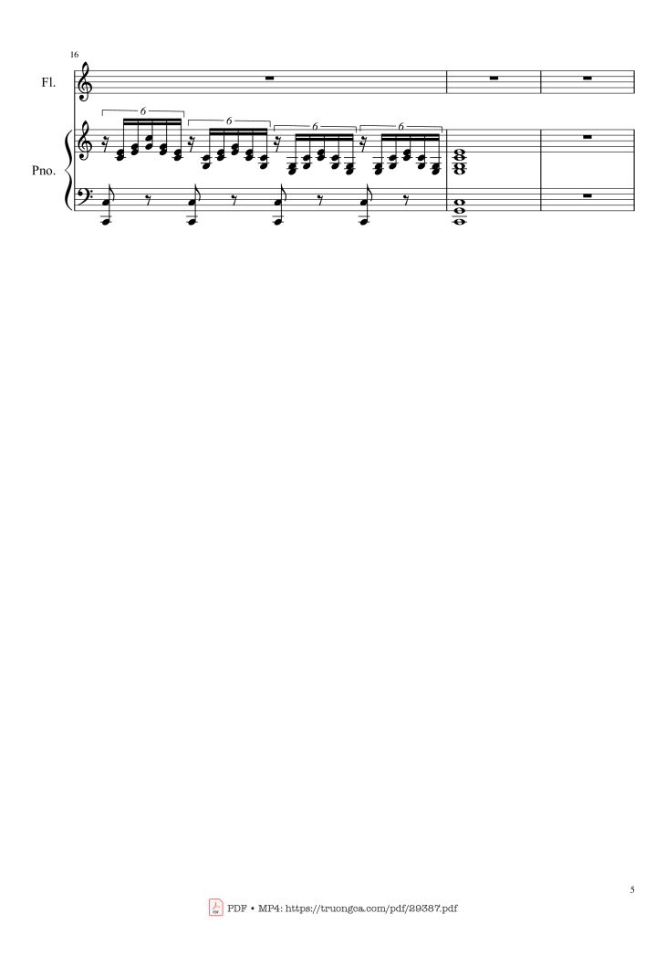 Page 5 of the piano sheet music PDF Piano – Ave Maria Piano by Franz Schubert