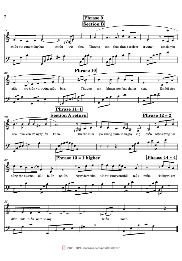 Lòng mẹ bao la như biển Thái Bình, Trang 3