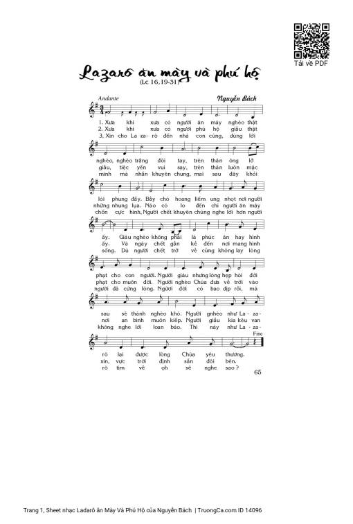 Ladarô ăn Mày Và Phú Hộ