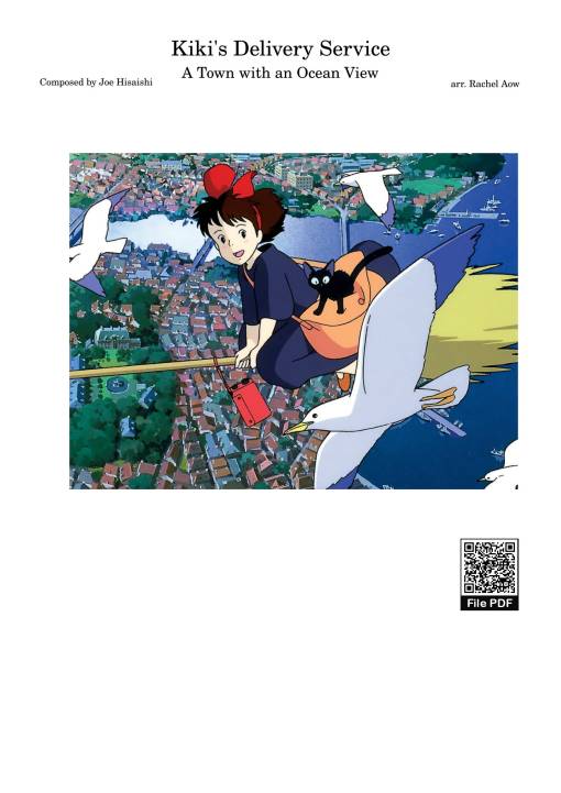 Kiki's Delivery Service Sheet Piano