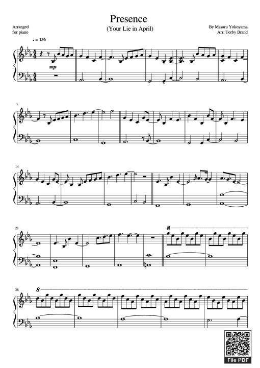 Presence Piano - Masaru Yokoyama