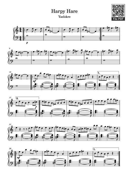 Harpy Hare Piano - Композитор / аранжировщик